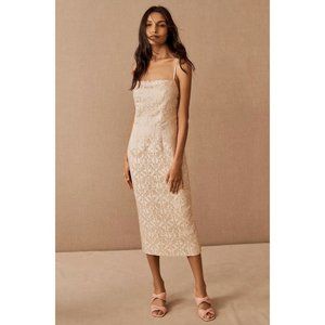 NWT BHLDN Sachin & Babi Metallic Brocade Melina Dress Size 4